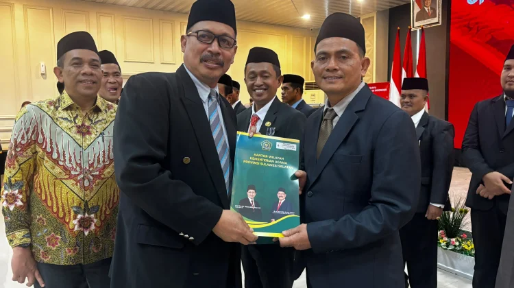 Dua dari Gowa Jadi Kepala KUA 18 Pejabat Fungsional Kemenag Dilantik