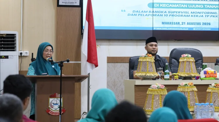 Ketua TP PKK Makassar Apresiasi Pengelolaan Sampah dan Program UMKM di Ujung Tanah