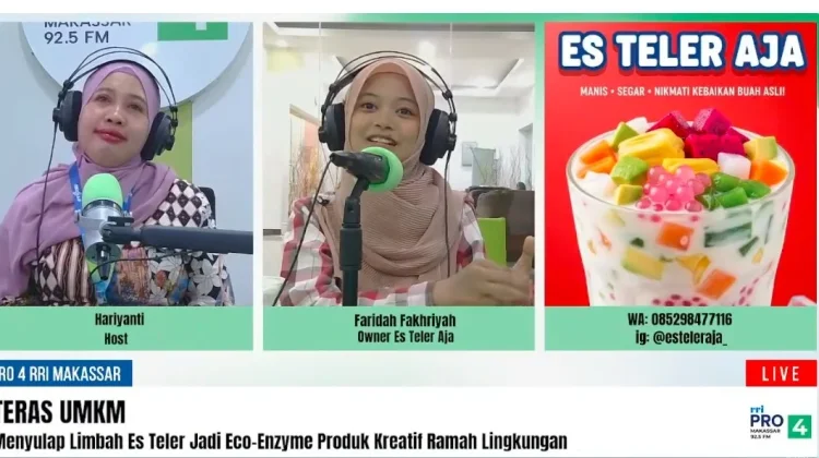 Berawal dari Waktu Luang, Faridah Fakhriyah Sukses Rintis Usaha Es Teler
