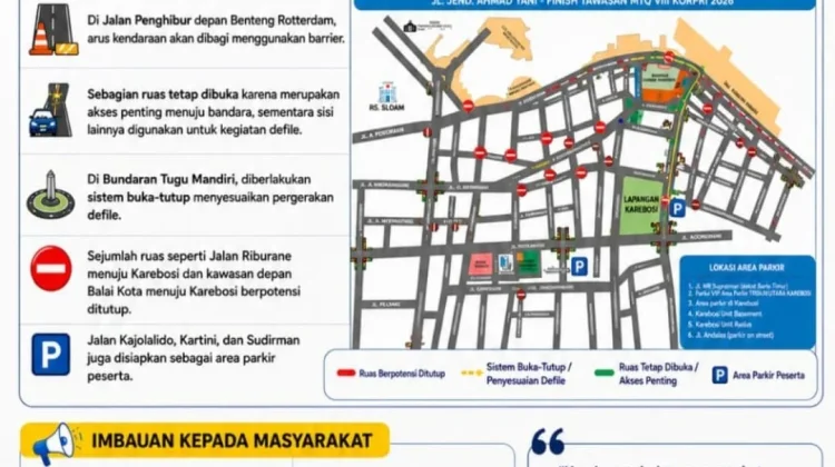 Kota Makassar Siap Sambut 1.600 Lebih Kafilah MTQ VIII KORPRI Nasional 2026