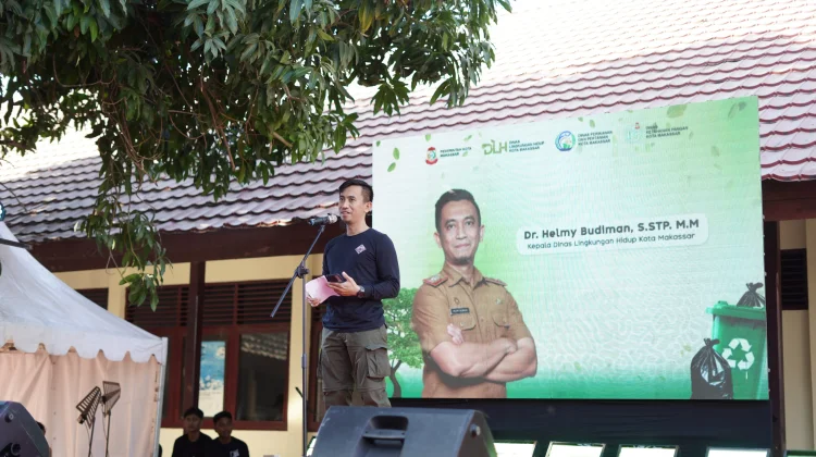 DLH Gencarkan Pemilahan Sampah, 445 Kilogram Sampah Terkumpul di Barrang Lompo