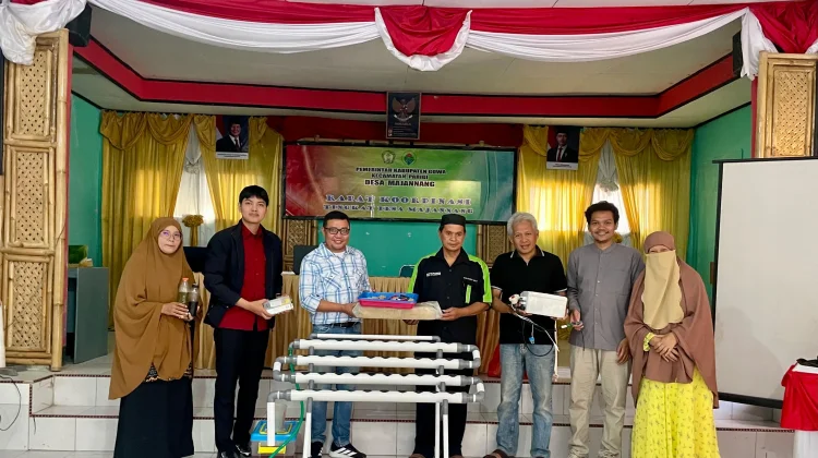 UNM Dampingi Gapoktan Desa Majannang Kembangkan Smart Hydro-Farming Berbasis IoT
