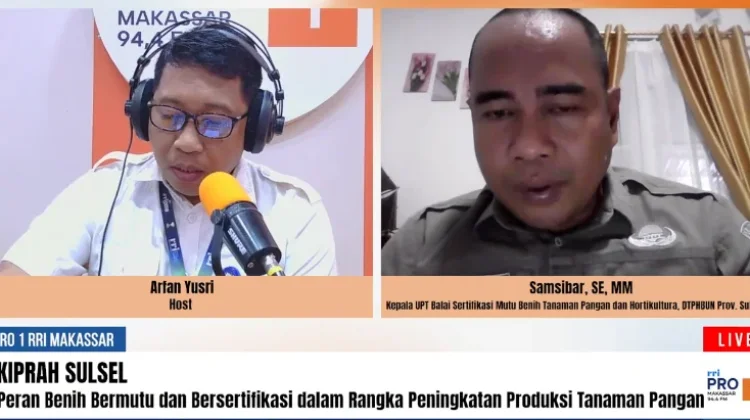 Benih Bermutu dan Bersertifikasi Dukung Kemandirian Pangan Sulsel