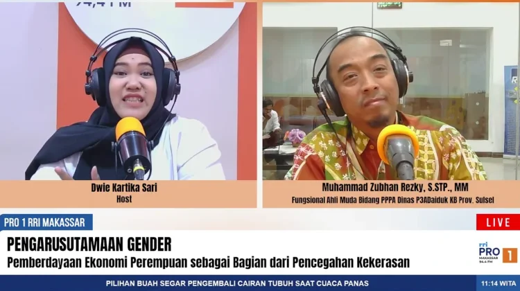 Cegah KDRT, DP3A Sulsel Tekankan Pentingnya Kemandirian Ekonomi