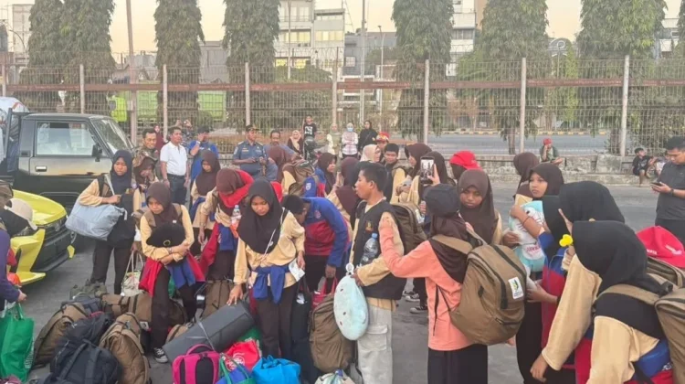 Dari Jamnas Cibubur, Pramuka Garuda Selayar Pulang dengan Dukungan Kodaeral VI