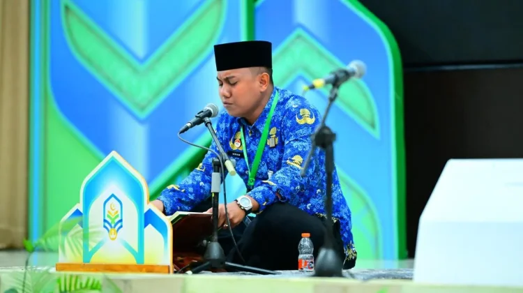 Kafilah Kementerian Hukum Tampil di Babak Penyisihan Enam Cabang MTQ VIII Korpri