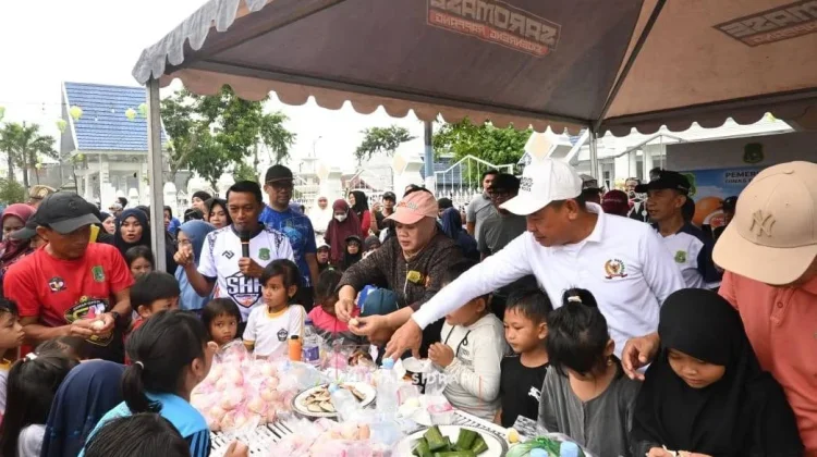 Sidrap Gaungkan Gerakan Makan Dua Telur Sehari