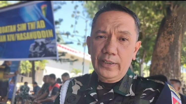 Satlantas Polrestabes Makassar Pelayanan SIM di Kodam XIV/Hasanuddin