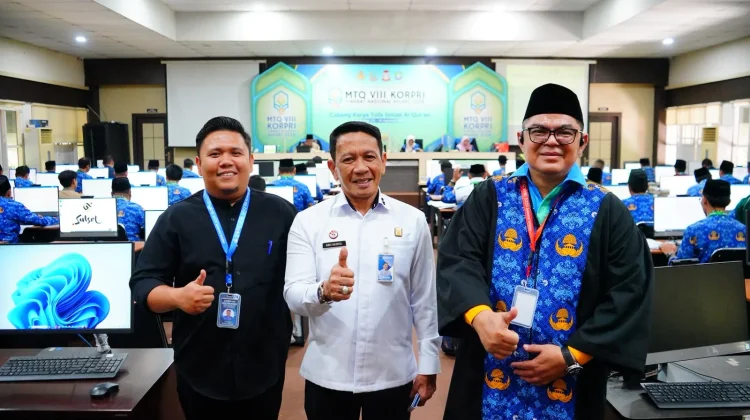 Kemenkum Sulsel Beri Dukungan Peserta Lomba Karya Tulis Ilmiah MTQ Korpri VIII