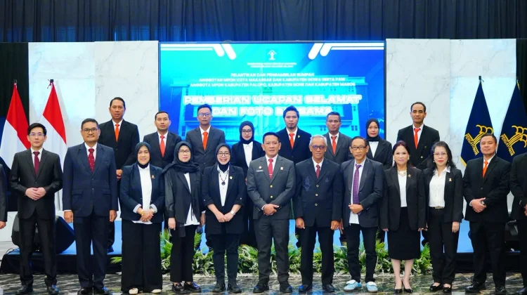 Perkuat Pengawasan Notaris, Kakanwil Lantik Anggota MPDN di Sejumlah Daerah