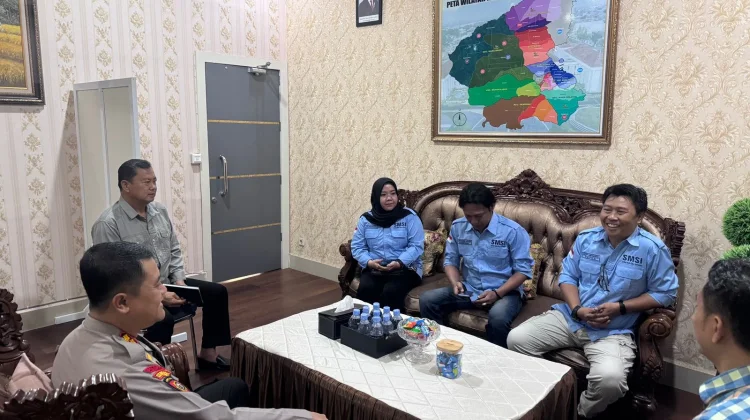 Silaturahmi SMSI Palopo, Kapolres Dorong Sinergi Jaga Kamtibmas