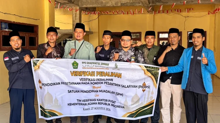Tim Visitasi Kemenag RI Tinjau Kesiapan SPM Ponpes Salafiyah Shahwatul Ummah