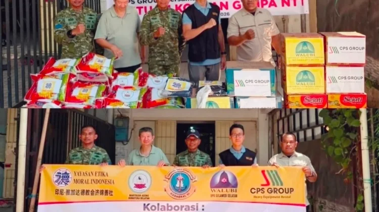DPD WALUBI Sulsel Salurkan Bantuan Kemanusiaan Bagi Korban Gempa NTT