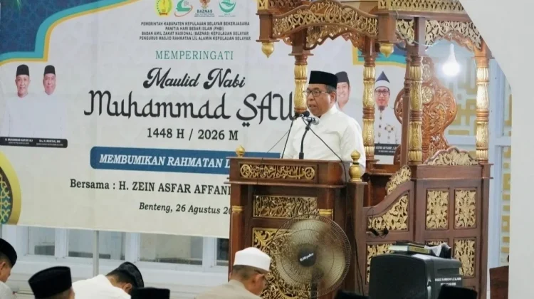 Peringatan Maulid Nabi, Wabup Muhtar: Rahmatan Lil Alamin Harus Menjadi Ruh