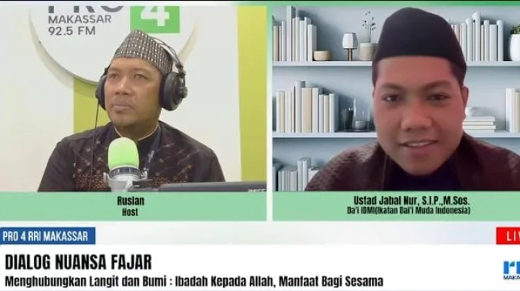 Nuansa Fajar RRI: Kupas Keseimbangan Ibadah dan Sosial