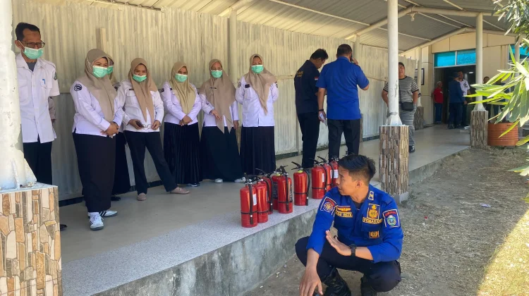Antisipasi Bencana Kebakaran, RS dr. Hasri Ainun Habibie Parepare Gelar Simulasi