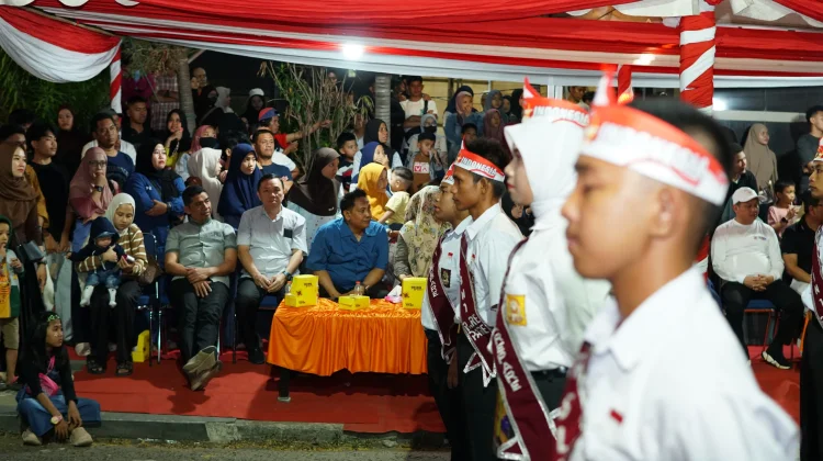 Tasming Hamid Buka Gerak Jalan di Lapangan Andi Makkasau, Peserta Tampil Antusias