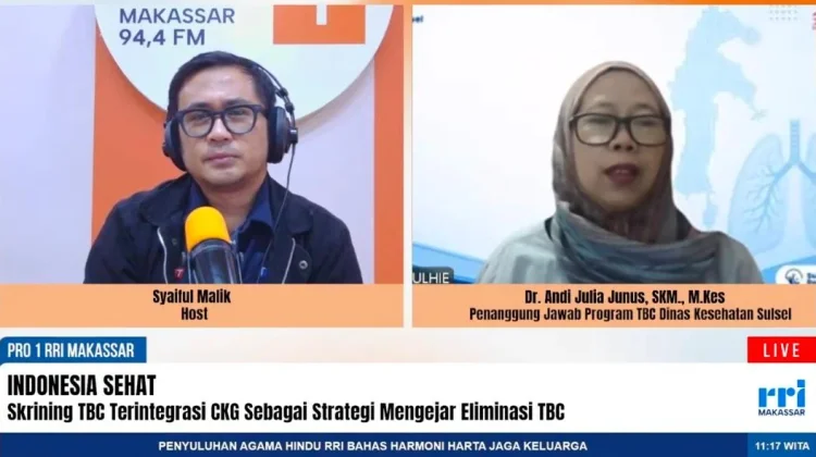 Temuan Kasus TBC Sulsel Masih Perlu Dikejar
