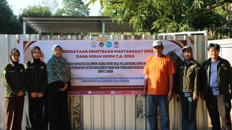 Akademisi UNM Dampingi Kelompok Peternak Entok Gowa Bangun Sistem Manajemen Paka