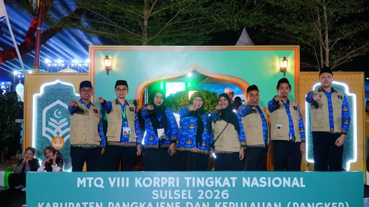 Penutupan MTQ VIII KORPRI Nasional, Kemenkum Sulsel Apresiasi Semangat Kafilah