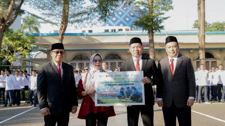 Percantik Pemukiman, Pelindo Jasa Maritim Apresiasi Kelurahan Tabaringan