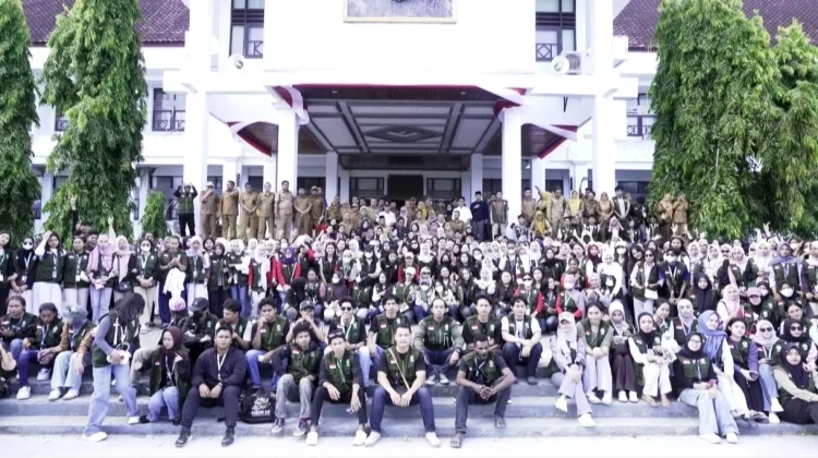 Sebulan Mengabdi, 839 Mahasiswa KKN Universitas Megarezky Pamit dari Selayar