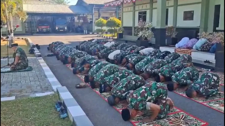 Air Makin Sulit, Prajurit Kodim 1422 Maros Bersimpuh Memohon Turunnya Hujan