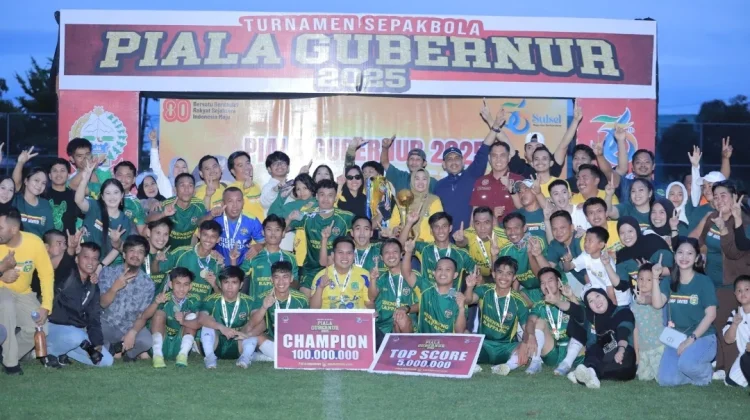 Sidrap United Bidik Kemenangan Perdana Piala Gubernur