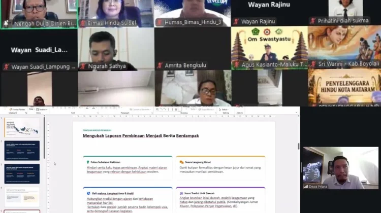 Bimas Hindu Perkuat Komunikasi Digital, Daerah Diminta Aktif