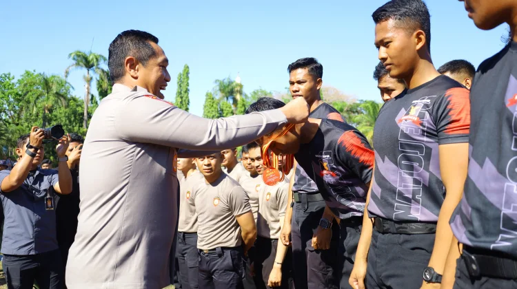 Polda Sulsel Gelar Skill Challenge Pemadam Karhutla