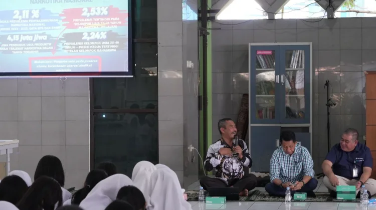 Pelindo Edukasi Pelajar Makassar Jauhi Bahaya Narkoba