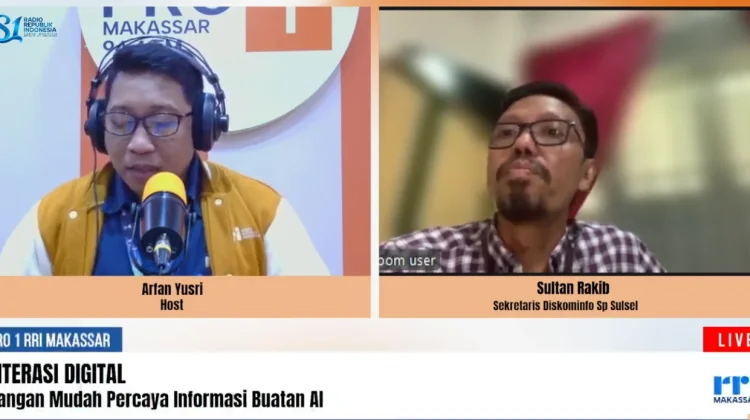 Literasi Digital, Jangan Mudah Percaya Informasi Buatan AI