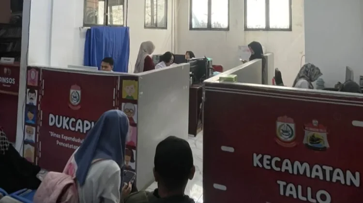 Listrik Padam Bergilir, Pelayanan Kantor Kecamatan Tallo Tetap Berjalan