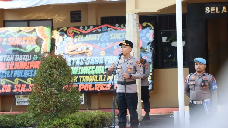 HUT ke-78 Polwan , Kapolres Maros Titip Pesan: Tetap Humanis di Perubahan Zaman