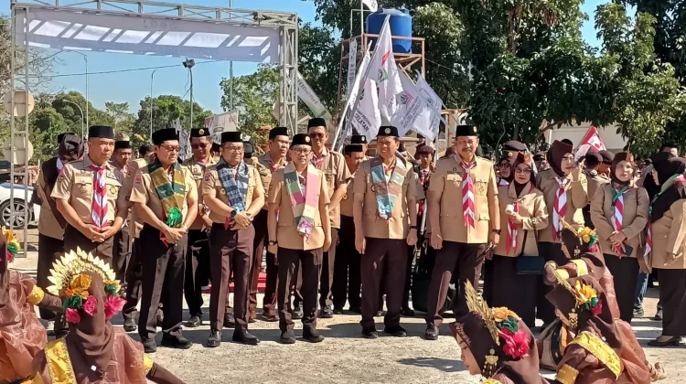 Sebanyak 2.389 Pramuka Madrasah se-Sulsel Ikuti KPMP 2026 di Gowa