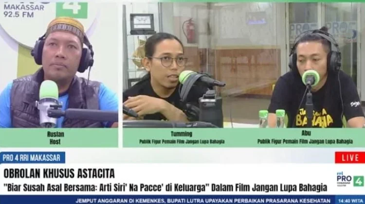 Sineas Makassar Rilis Film Keluarga Jangan Lupa Bahagia