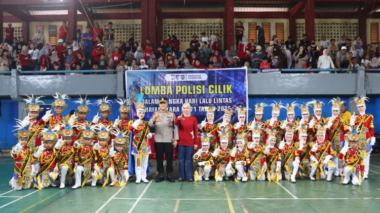 Sambut HUT Lantas ke-71, Ditlantas Polda Sulsel Gelar Lomba Polisi Cilik di Palopo