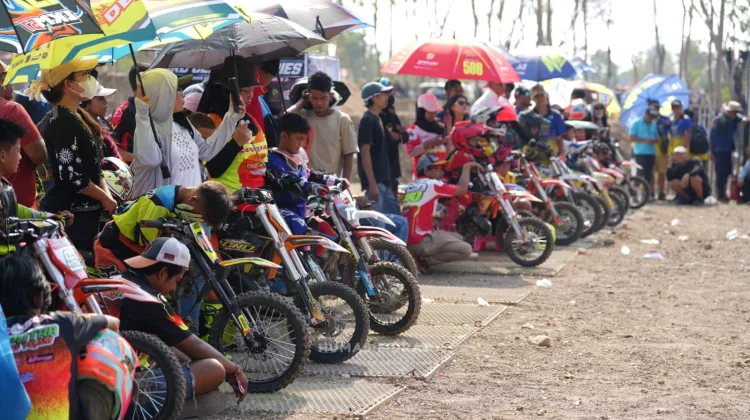 Ratusan Peserta Adu Nyali di Sirkuit Baru Sidrap