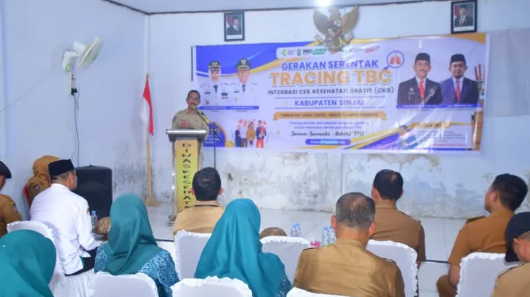 Pemkab Sinjai Laksanakan Gerakan Serentak Tracing TBC Terintegrasi CKG