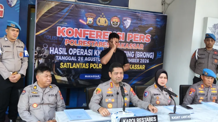 Polrestabes Menindak 355 Sepeda Motor dari Berbagai Pelanggaran