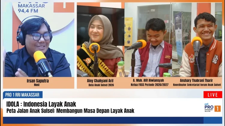 Forum Anak Sulsel Usung Generasi Karsana Wasena 2026