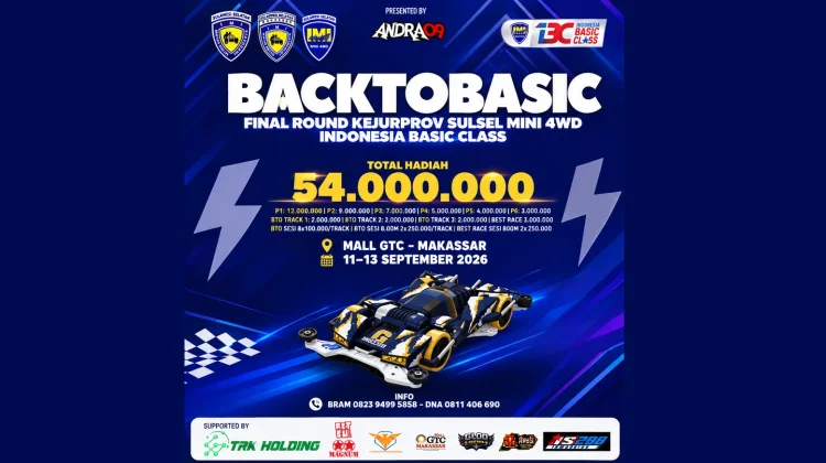 Back to Basic Jadi Final Kejurprov Mini 4WD Sulsel