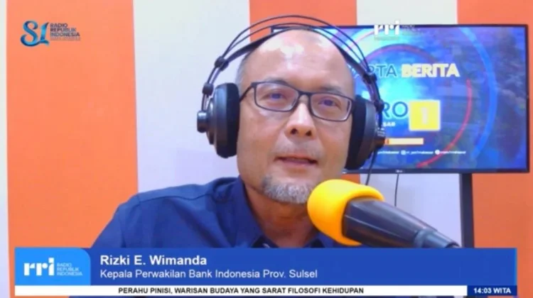 Kepala BI Sulsel jadi Pembaca Berita Edisi Spesial HUT RRI ke- 81 Tahun
