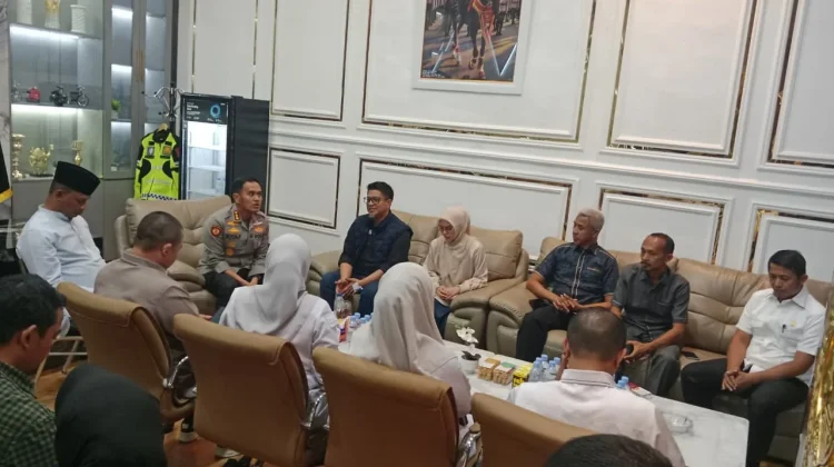 Silaturahmi, Kapolresta Gowa dan DPRD Perkuat Sinergitas