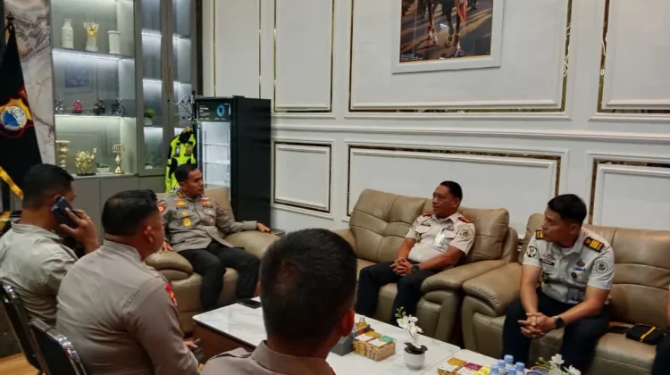 Kapolresta Gowa Terima Kunjungan Kepala Lapas Narkotika Sungguminasa