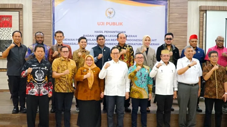 Uji Publik BULD DPD RI, Kemenkum Sulsel Perkuat Sinkronisasi Perda