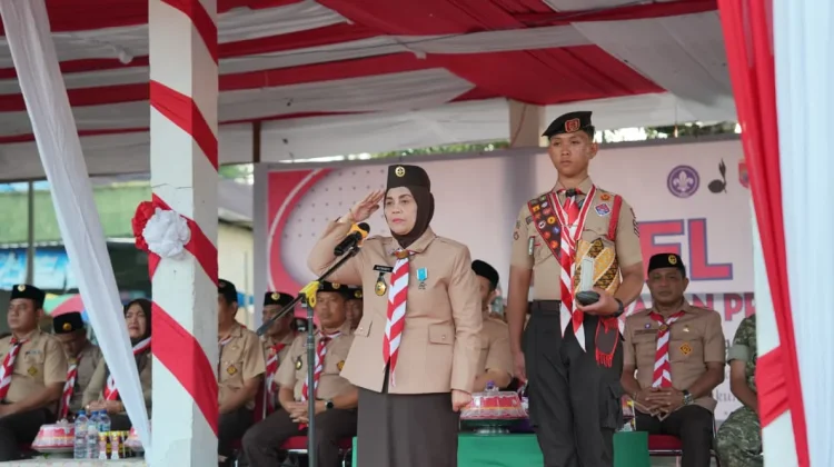 Kwarcab Gerakan Pramuka Sinjai Gelar Apel Besar Hari Pramuka 2026