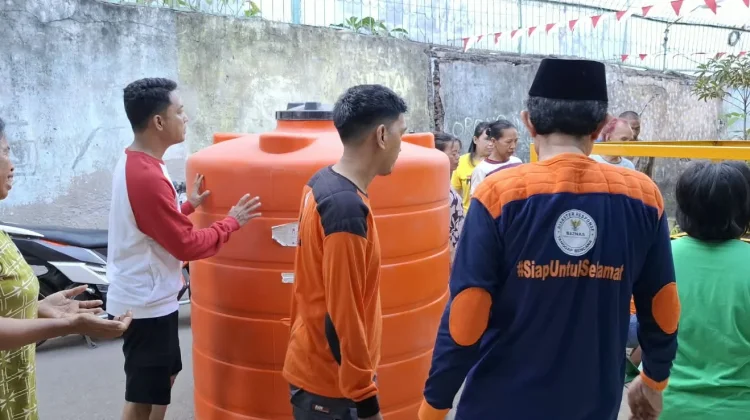 BAZNAS Makassar Siapkan Tandon dan Sumur Bor Atasi Krisis Air Warga