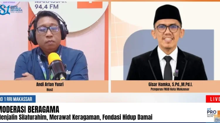 FKUB Makassar Dorong Moderasi Beragama Rawat Kerukunan