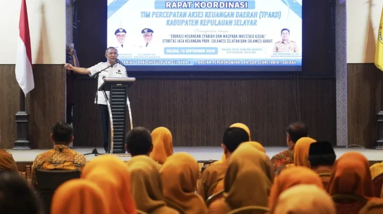 Bupati Selayar Dorong Akses Keuangan hingga Pulau-Pulau Kecil